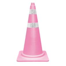 동광세이프티 칼라콘, 2개, DK-518 핑크색