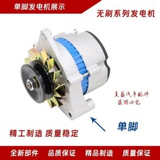 알터네이터 벨트 고전력 자동차 굴삭기 12V 모터 제네레이터, F. 싱글핀 28V 1000W 고정