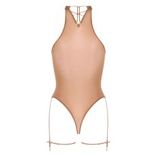 메종클로즈 프렌치 키스 라이트 홀터넥 텅 바디수트