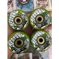 OJ creature 聯名款 進口專業滑板輪 54mm 硬輪 無裂痕 紋路清晰, 如圖所示, 1個