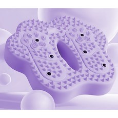 테라벨 가정용 다이어트 무소음 운동기구 압력 스텝퍼 지압스텝퍼 유산소 운동기구, 보라