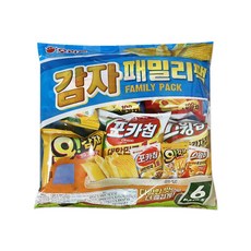 오리온 감자 패밀리팩, 6종세트, 1개