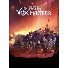 (영문도서) The Art of the Legend of Vox Machina Hardcover, Dark Horse Books, English, 9781506747590