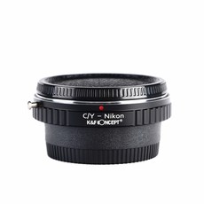 케이앤에프컨셉 CY-NIKON AI 렌즈변환 어댑터 보정렌즈 장착, 1개