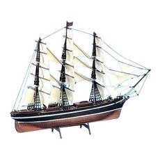 쾌속 커티샥 범선 프라모델 밀리터리 모형 선박 커티삭 모델 모형배, 1개