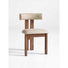 우드 양털의자 북유럽감성 인테리어 거실포인트 가구