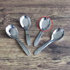 王樣 316不鏽鋼兒童湯匙, 不銹鋼色, 1個, 11.5cm西式小台匙5003