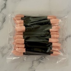 【IU SHOP】台灣製 雙頭乳膠眼影棒 新秘 美容考試檢定專用, 30入