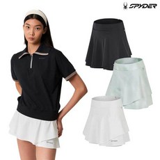 매장정품 스파이더 여성 트레이닝 이너 치마 바지 SPJMCNSK251W 161782