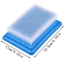 RORGETO Felting 바늘 브러시 매트 양모 펠트 배경 브러시 DIY 도구 자수 봉제 공예 블루 Felted 양모 러그 브러쉬, 크기가 큰, 1개