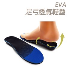 糊塗鞋匠 優質鞋材 C203 EVA足弓透氣鞋墊, 1個