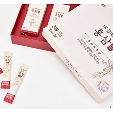 나래농장 내몸에착한 홍삼스틱 홍삼액기스 짜먹는홍삼, 30개