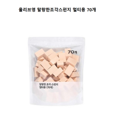 필리밀리 말랑한 조각 스펀지 80p, 상세페이지참조, 1개