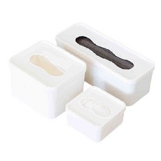 비닐봉지정리함 음식물거름망 보관 케이스, 옵션, 중, 1개, 화이트