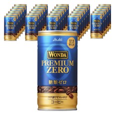 Wonda Premium Zero低糖咖啡, 30罐, 185g