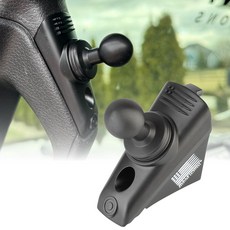 Bulletpoint Mounting Solutions A-Pillar 장치 마운트 2018-2023 지프 랭글러 JL 및 2020-2023 글래디에이터와 호환되는 20mm, Bulletpoint Mounting SolutiON