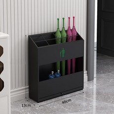 대형 우산꽂이 우산보관함 미용실 장우산 거치대 우산통, 블랙 대형 16개, 1개