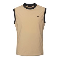 힐크릭 남성골프조끼 H421 남성 에센셜 베스트 1HCVSM4103BEG_SC