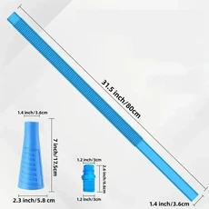 진공청소기 통풍구 청소 키트 건조기 환기구 진공 호스 면 먼지 제거제, 01 파란색