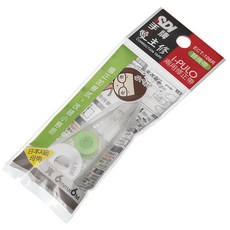 SDI手牌 雙主修I-PULO兩用修正帶 塑膠擦補充包 (橡皮擦) 5入裝 - 方便學生辦公人士使用, 1個, 內帶 綠