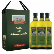 永健 Castelvetere 葡萄籽油 1公升 義大利原瓶進口 高溫烹調油, 1個