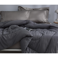 【UN#】台灣製海島羊毛被，多色任選 (單人/雙人/加大)，四季被棉被冬被, 煙霧灰,6x7尺（180x210cm）