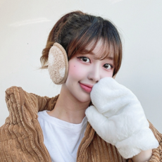 VANANA2 Royal Dot Fleece Fluffy Wire 耳塞 4color