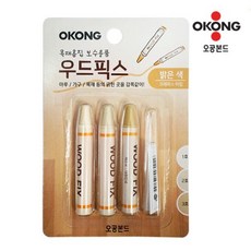 마루 흠집 보수제 우드픽스 목재 가구 메꾸미 크렉필러 메꿈제, 가장어두운색, 가장어두운색