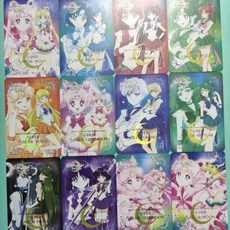 適暢專營 美少女戰士閃卡全套12張 全新收藏動漫周邊, 美少女戰士閃卡全套12張全新收藏動漫周邊