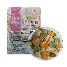 삼색수제비-1kgx1봉 (업소전문용), 1개, 1g