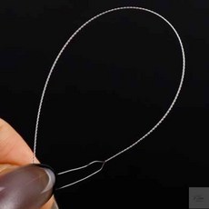온지니 비즈바늘 0.4mm 비즈공예도구