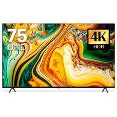 26년형 아바 4K HDR PRO 제로베젤 UHD TV 191cm(75인치), 방문설치, 벽걸이형, 벽걸이 상하(기사방문), 75인치