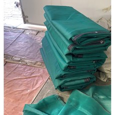 방풍망 경기장 바람막이 천막 풋살장 2x18m 가림막, 먹색 4m x 몇m