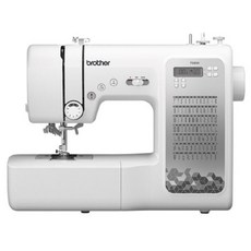 부라더 60주년 FS80X 전자미싱 강력 재봉파워 재봉틀[와이드테이블+용구함+수강증+소잉책], 화이트, 부라더미싱 FS80X