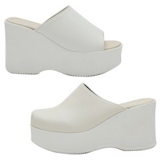 스타슈 여성 수제화 가보시 통굽 혼주 한복신발 한복슬리퍼 사무실 슬리퍼 9cm