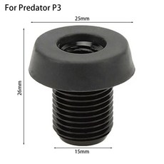 당구 익스텐션 액세서리 큐 범퍼 블록 버트 백 플러그 나사 고무 MEZZ 범용 HOW PERI 1 개, 06 for Predator P3, 1개