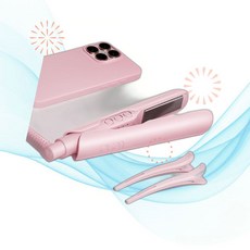 LENA 앞머리 고데기 H3A 휴대용 미니 헤어 스트레이트너 컴팩트 LX