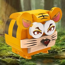 반바오 블록 반바오 십이지신 동물블록 (핸섬 타이거), 본품