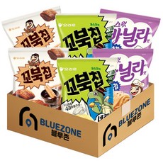 오리온 꼬북칩 콘스프 2P + 초코츄러스 2P + 스윗바닐라 2P 세트, 1세트