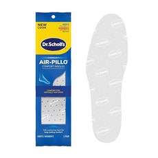 Dr. Scholl's 에어필로 깔창 프리사이즈 2중 폼 한 쌍 뛰어난 쿠션감&지속적인 편안함