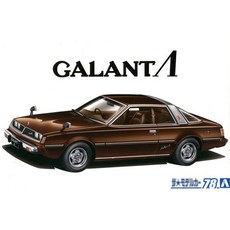 자동차프라모델 1/24 미쓰비시 A133A 갤런트 78