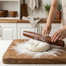 두두쇼핑몰샵 반죽 밀대 높은내구 옷칠 탄성