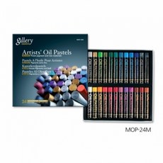 메탈 갤러리 메탈 오일파스텔 24색, 본상품