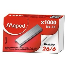 마패드 스테플러 심 33호 26 6 표준규격 1000개입 스테인리스 침 사무용품 스테이플러심