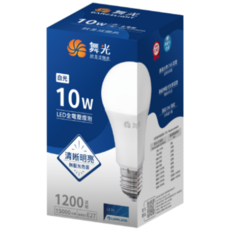 舞光 LED全電壓燈泡, 白色, 1個
