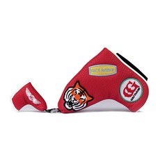 COLLYS GOLF 老虎 L型推桿套, 紅色, 1個