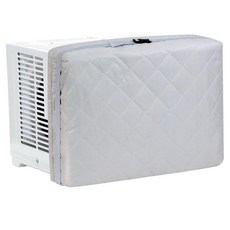 Demao 내부용 AC 유닛 창문 커버 실내용 그레이 프리미엄 패딩 에어컨 커버 엑스트라 라지-71.1 x 50.8 x 8.9cm(28 x 20 x 3.5인치) 창문 타입