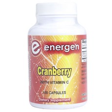 ENERGEN 蔓越莓&維他命C膠囊, 1罐