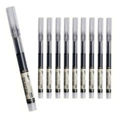 어브레스 일기펜 부드러운 빠른건조 잉크펜 0.5mm 10P, 1개, 블랙