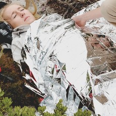 휴대용 은박담요 블랑켓 방풍 130x210cm 생존용품 알루미늄, 없음, 1개